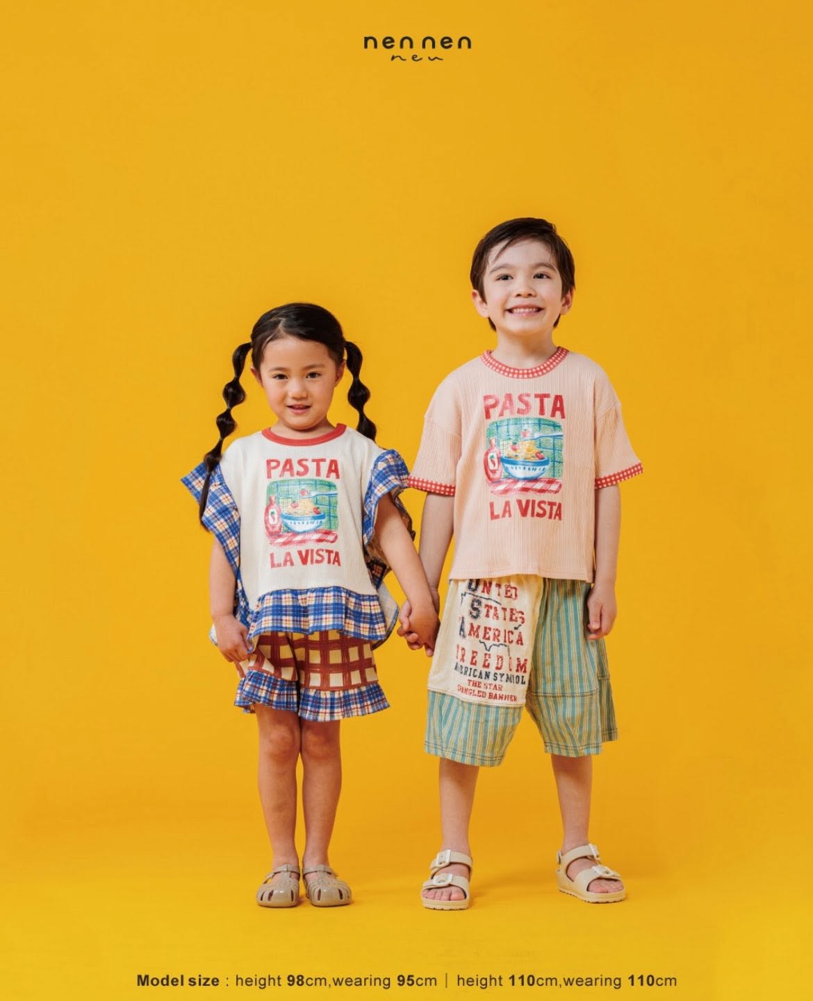 日本nen nen 🌞🍋🦐 26SS Sunny Table Collection 🐚🪸🍅兒童T恤