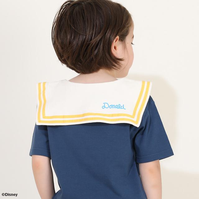 日本Babydoll x 迪士尼 唐老鴨 Donald 水手領造型Tee
