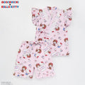 日本 Birthday 2026新款 Monchhichi x Hello Kitty 聯名兒童甚平 浴衣套裝 (現貨)