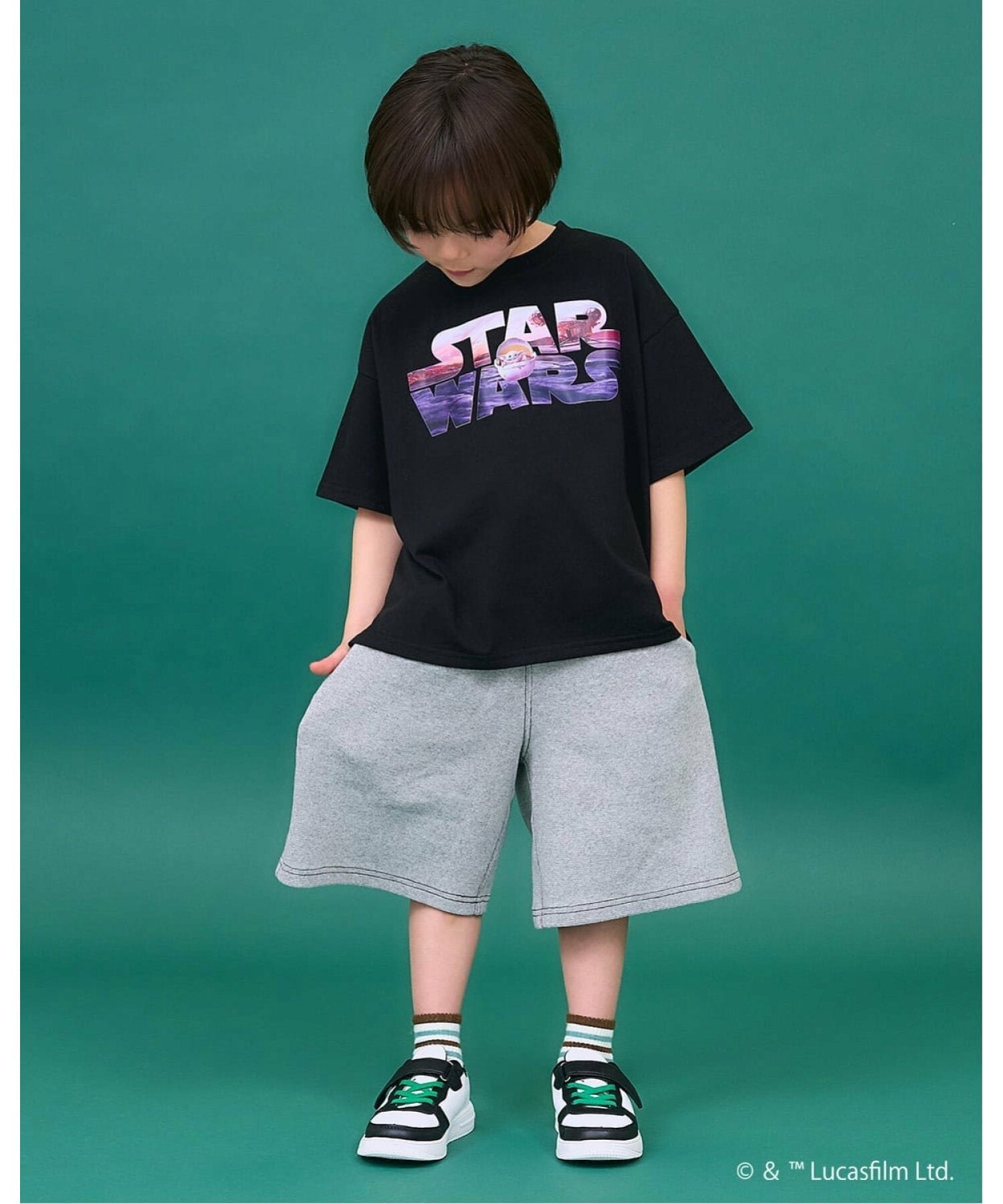 日本 b. ROOM 聯乘Star Wars 防污、快乾、防UV短Tee