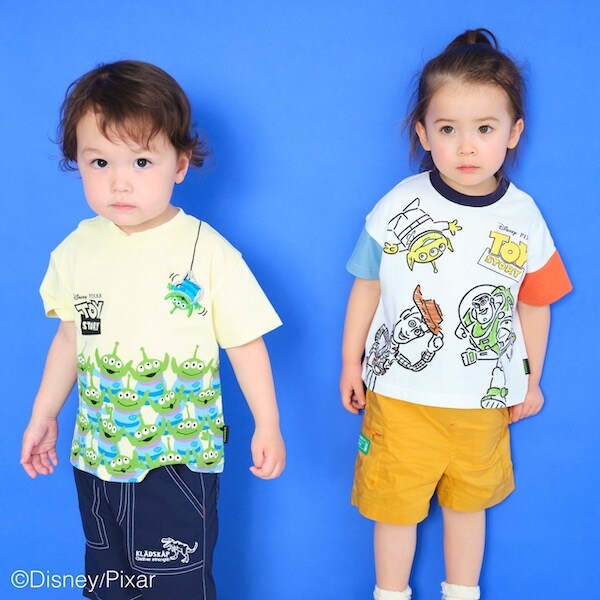 日本 kladskap x Toy Story 印花和三眼仔刺繡T恤