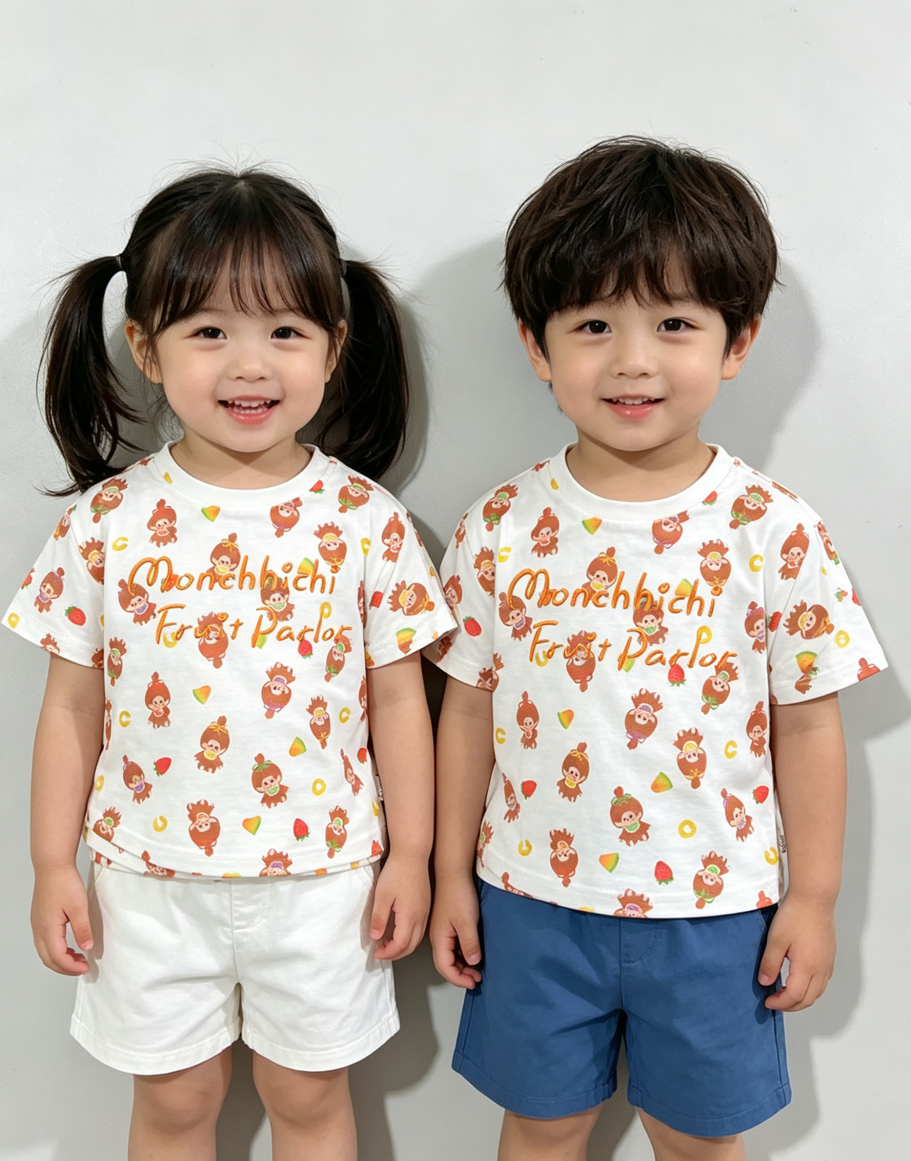 日本 Birthday x Monchhichi Fruit 夏日水果全印花T恤