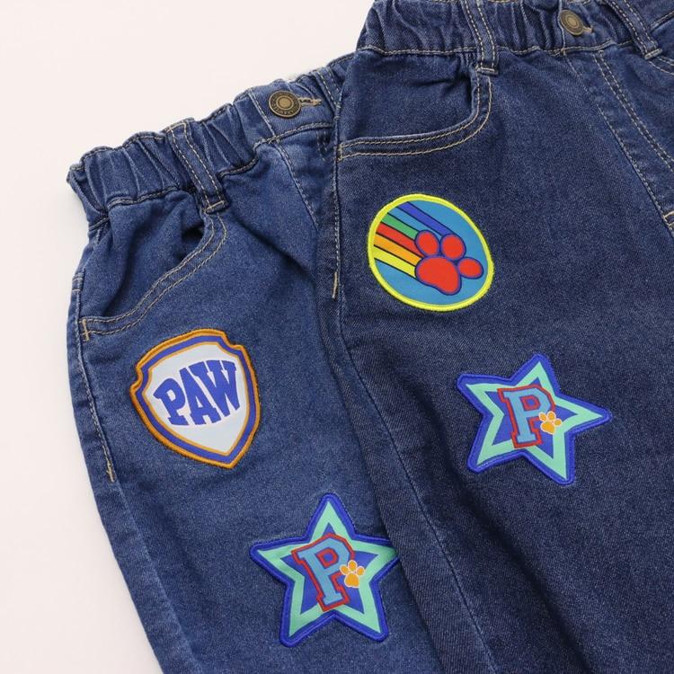 PAW Patrol 汪汪隊刺繡徽章兒童牛仔褲