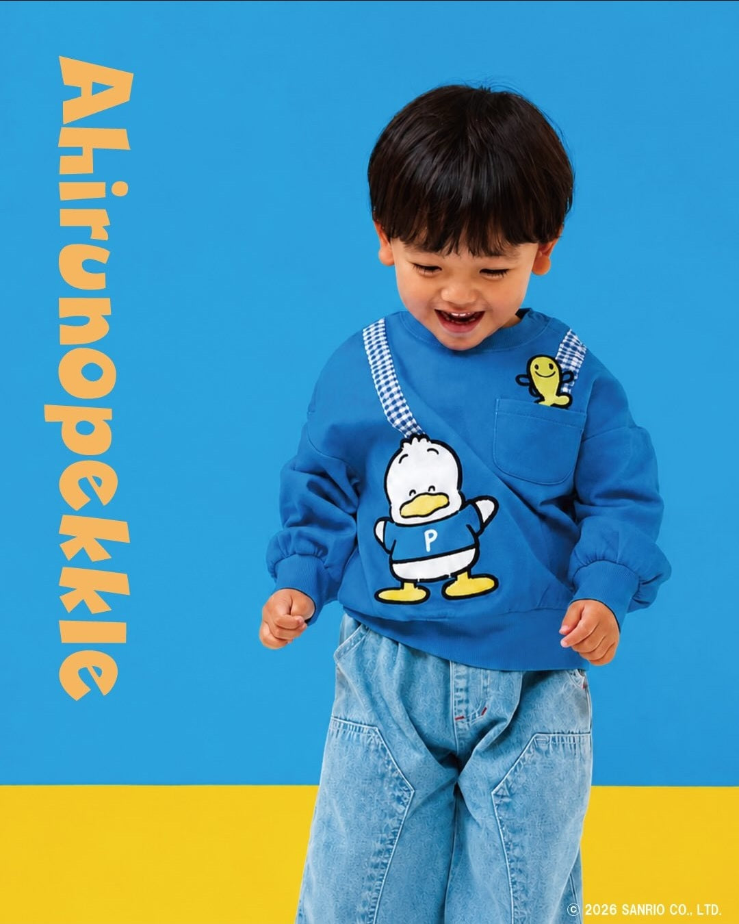 日本2026 Sanrio 角色-超可愛兒童衛衣 (90-120碼) (預訂款- 8月初到貨)
