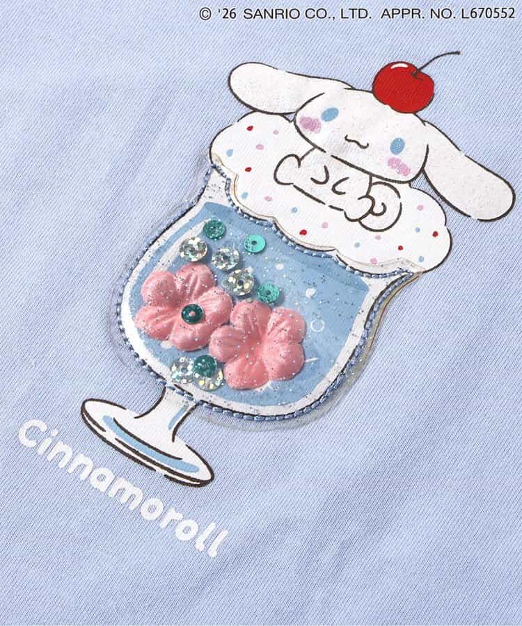 Cinnamoroll T恤背面展示